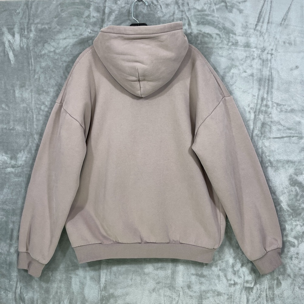 Comfrt Hoodie Heavyweight Fleece‎ Sweatshirt  Unisex XL Tan Thick - Picture 2 of 7